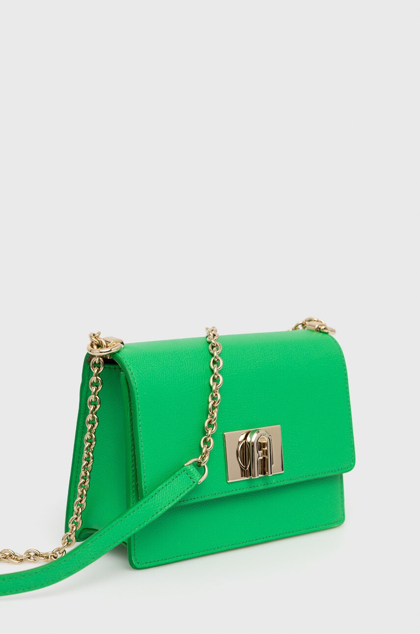 Furla Кожена чанта - Pepit.bg