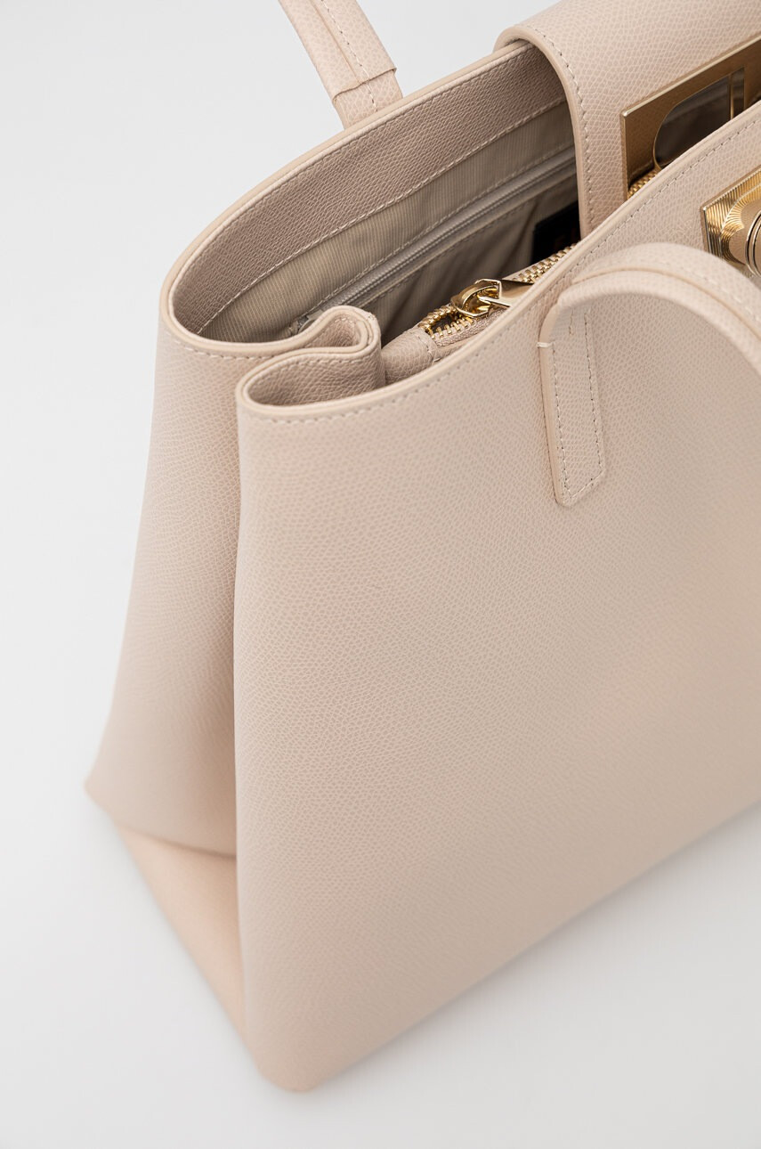 Furla Кожена чанта в розово - Pepit.bg