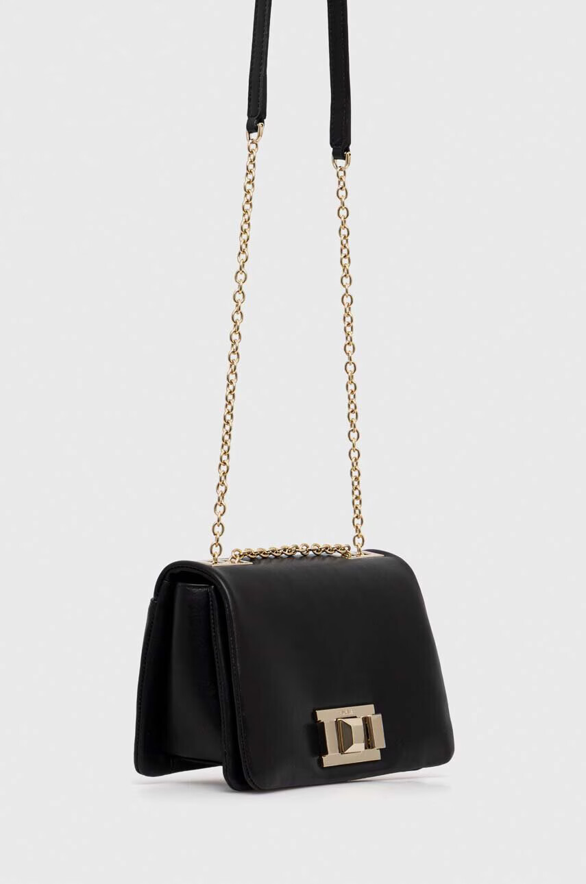 Furla Кожена чанта в черно - Pepit.bg