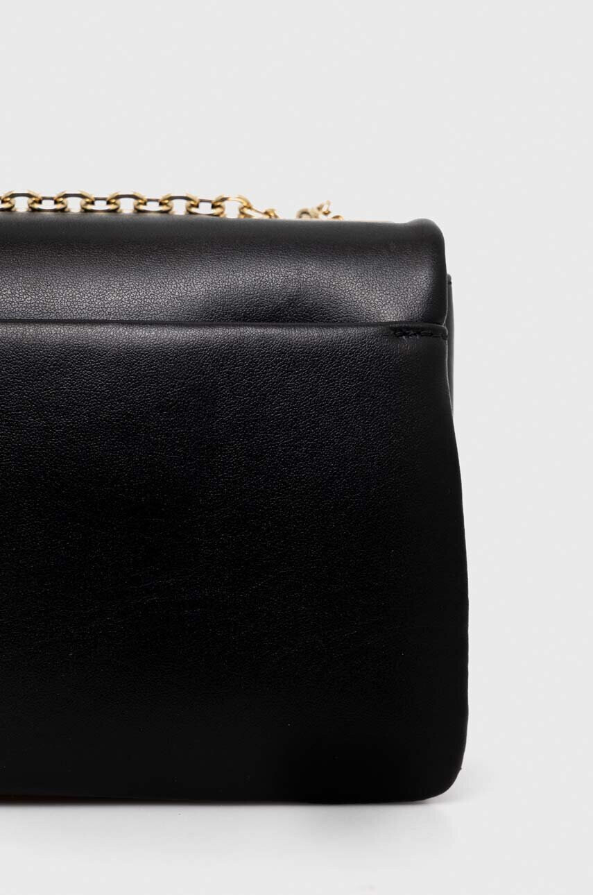 Furla Кожена чанта в черно - Pepit.bg