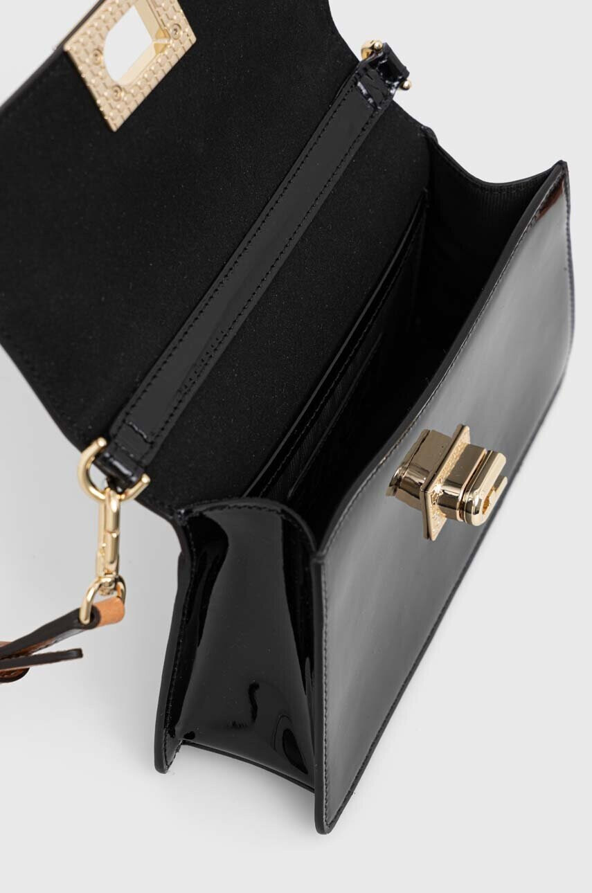 Furla Кожена чанта в черно - Pepit.bg
