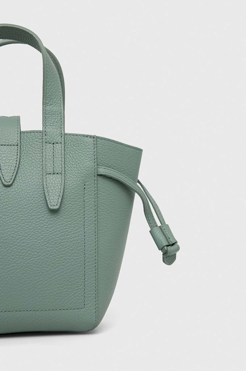 Furla Кожена чанта в зелено - Pepit.bg