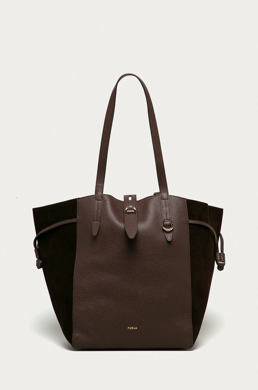 Furla Кожена чанта - Pepit.bg