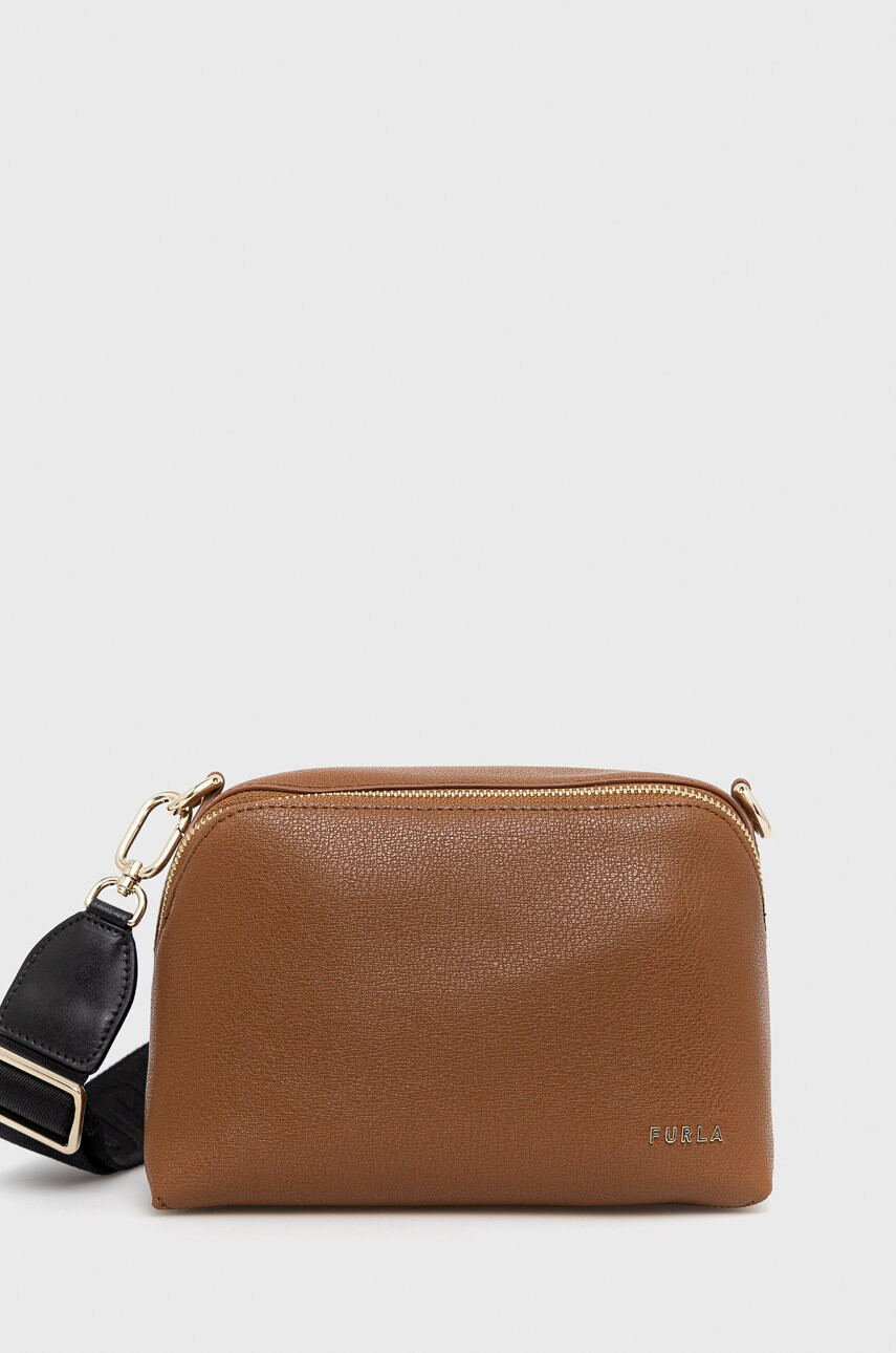 Furla Кожена чанта Amica S - Pepit.bg
