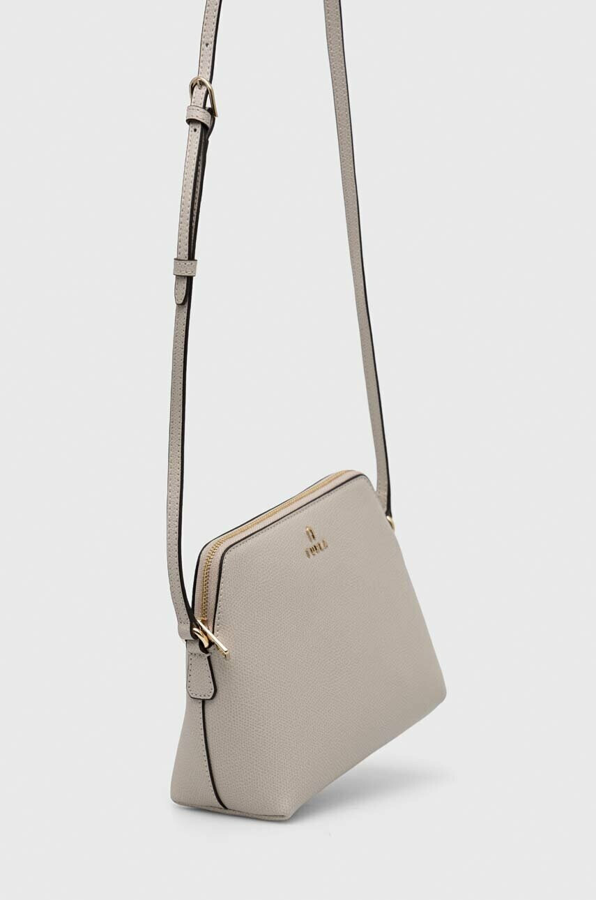 Furla Кожена чанта Camelia - Pepit.bg