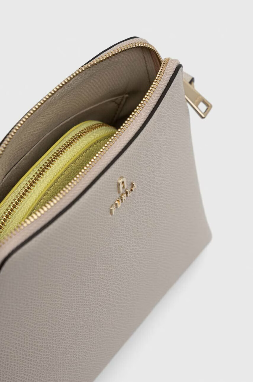 Furla Кожена чанта Camelia - Pepit.bg