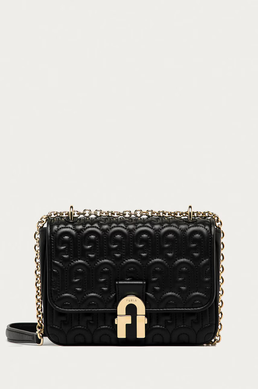 Furla Кожена чанта Cosy - Pepit.bg