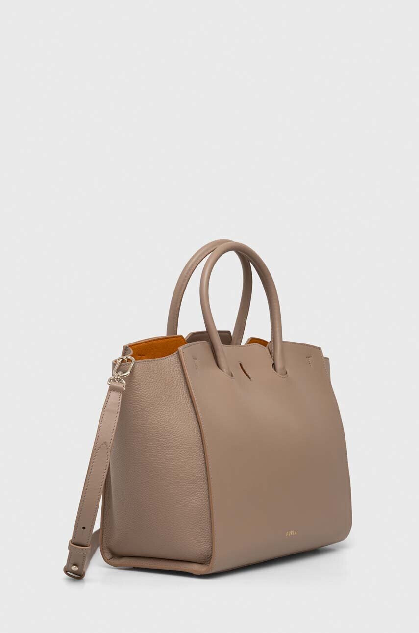 Furla Кожена чанта Genesi - Pepit.bg