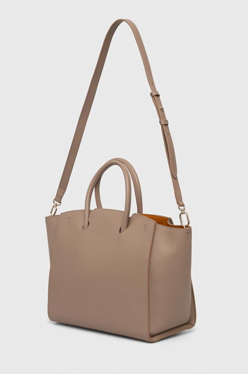 Furla Кожена чанта Genesi - Pepit.bg