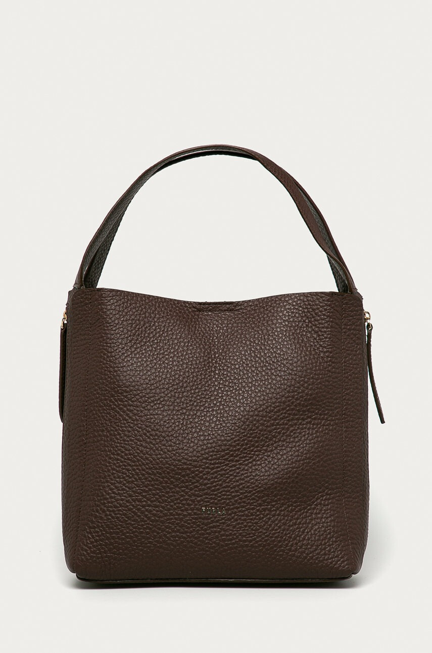 Furla Кожена чанта Grace - Pepit.bg