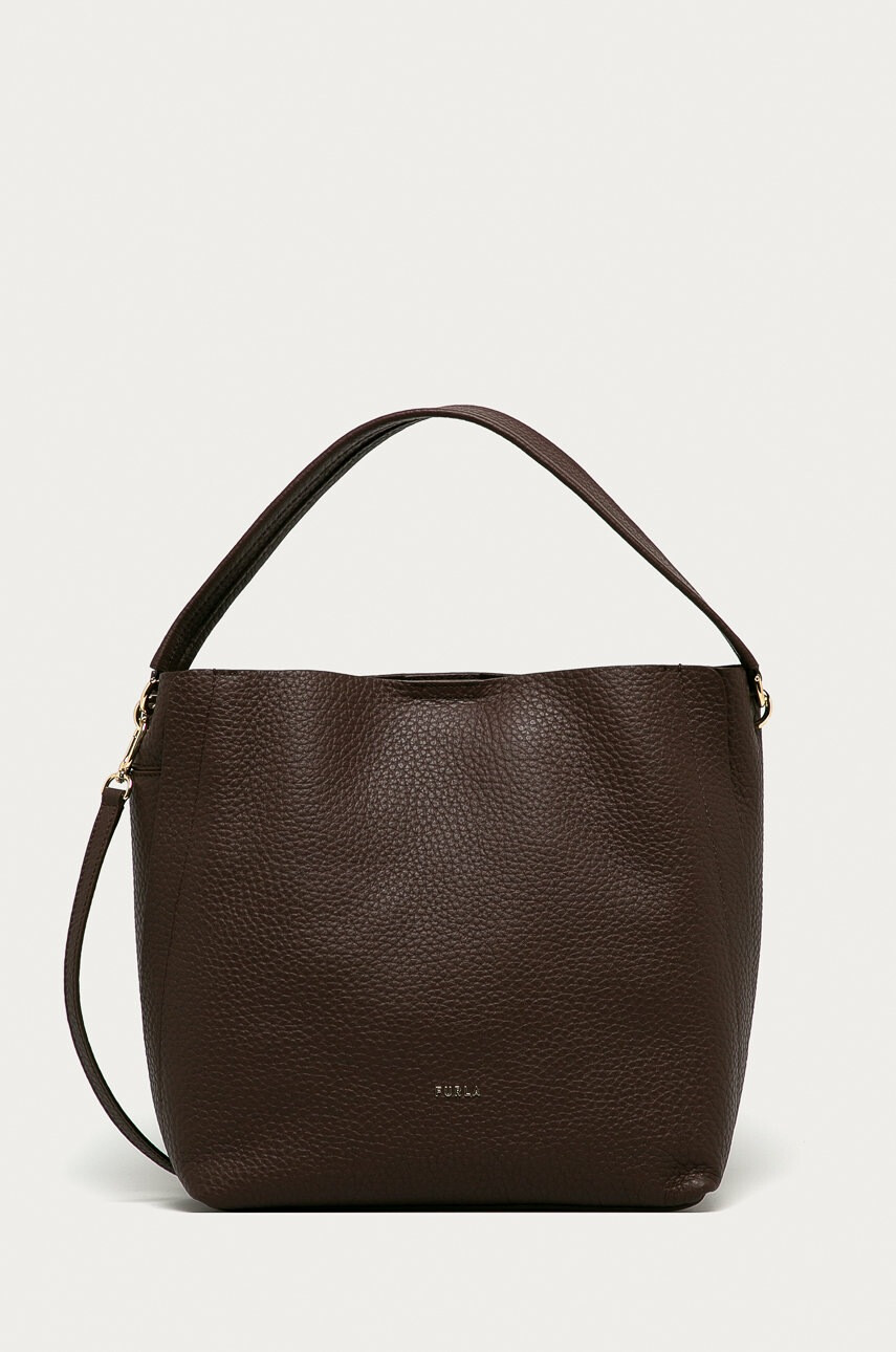 Furla Кожена чанта Grace - Pepit.bg