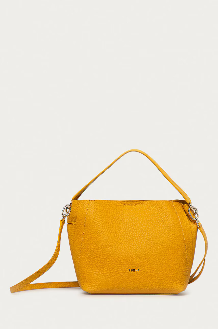 Furla Кожена чанта Grace - Pepit.bg