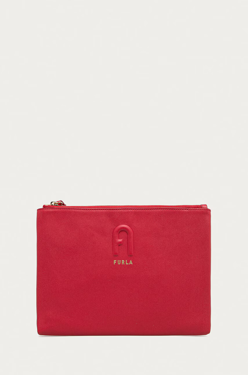 Furla Кожена чанта Клъч Rita - Pepit.bg