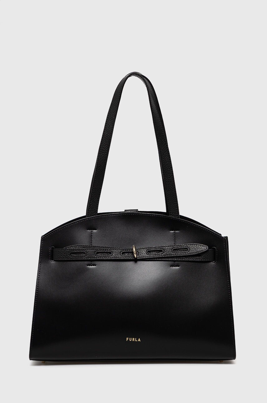 Furla Кожена чанта Margherita - Pepit.bg