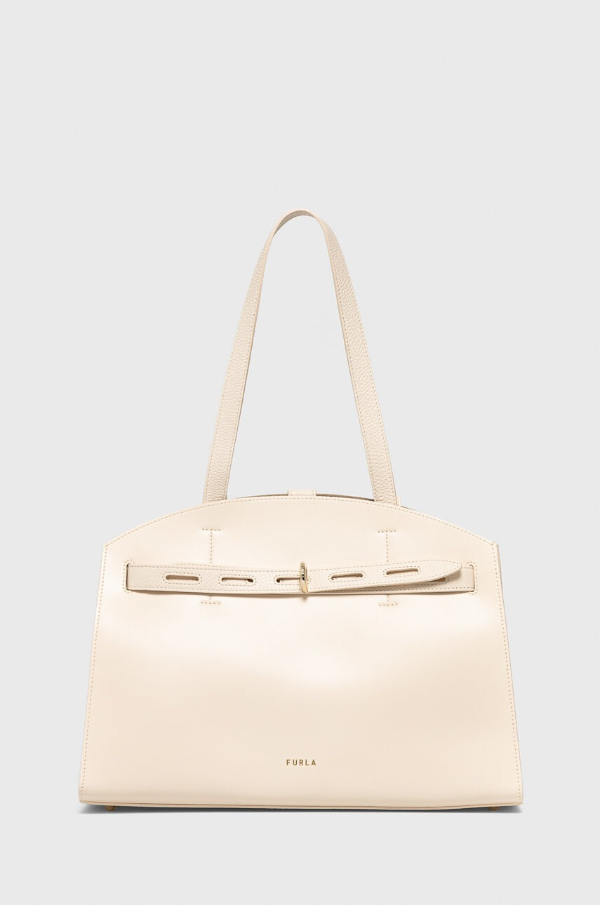 Furla Кожена чанта Margherita - Pepit.bg