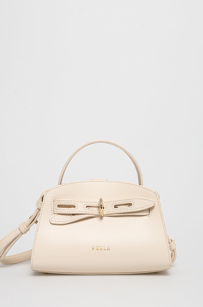Furla Кожена чанта Margherita mini - Pepit.bg