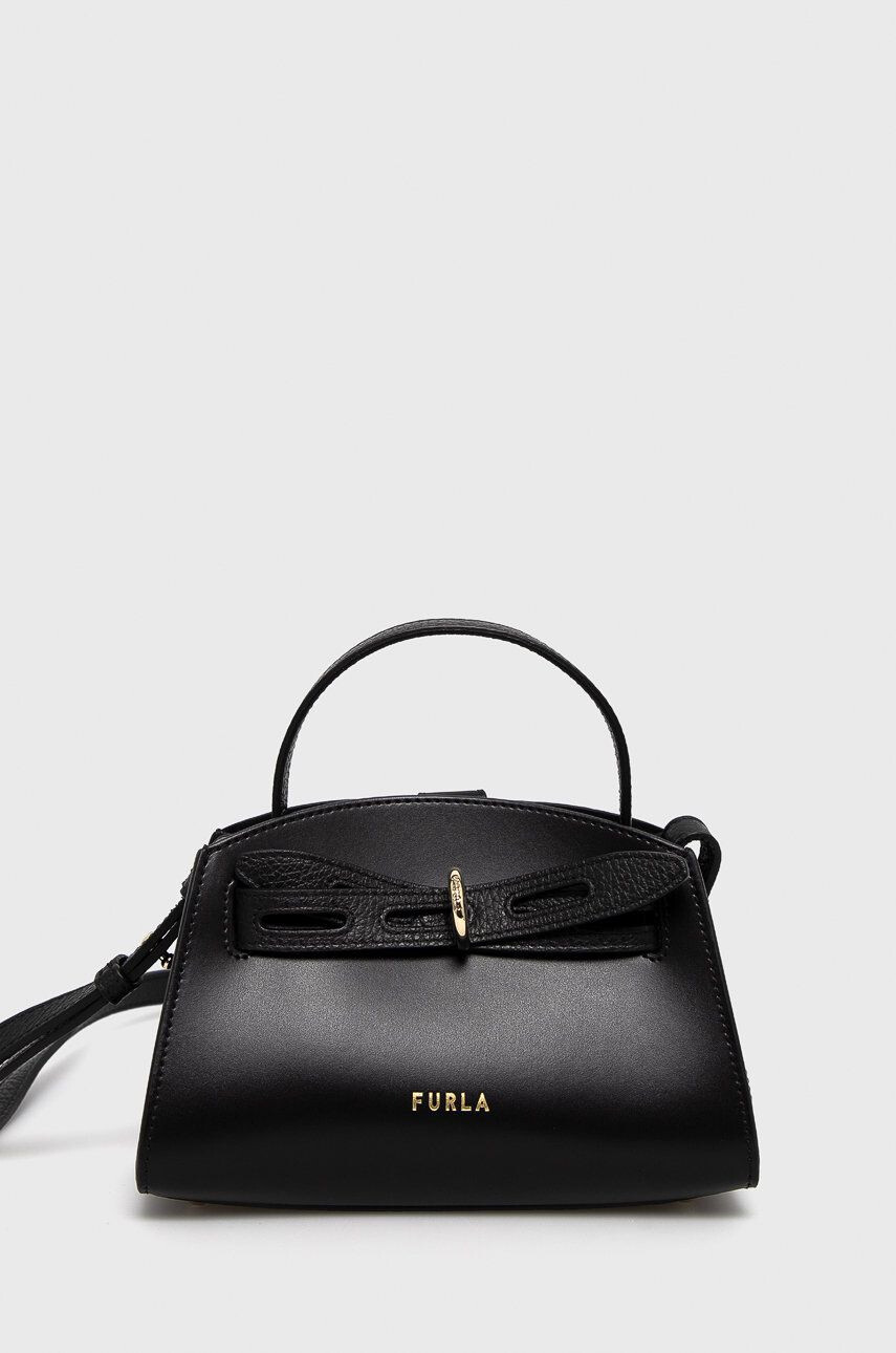 Furla Кожена чанта Margherita mini - Pepit.bg