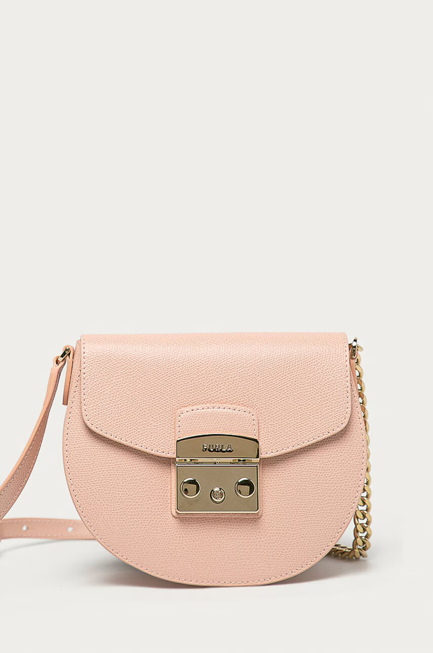 Furla Кожена чанта Metropolis - Pepit.bg