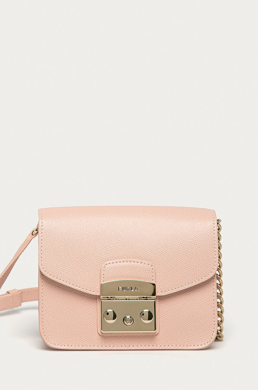 Furla Кожена чанта Metropolis - Pepit.bg