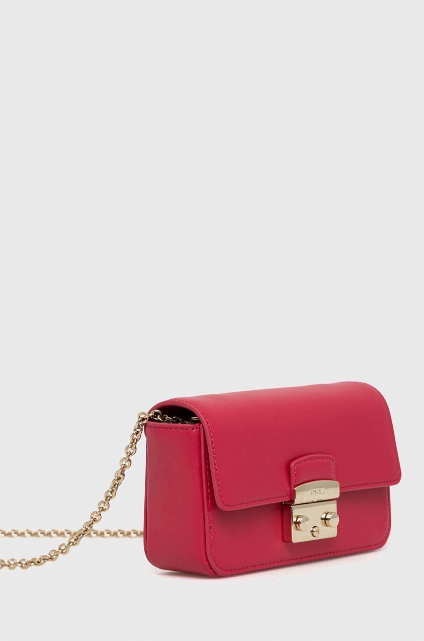 Furla Кожена чанта Metropolis - Pepit.bg
