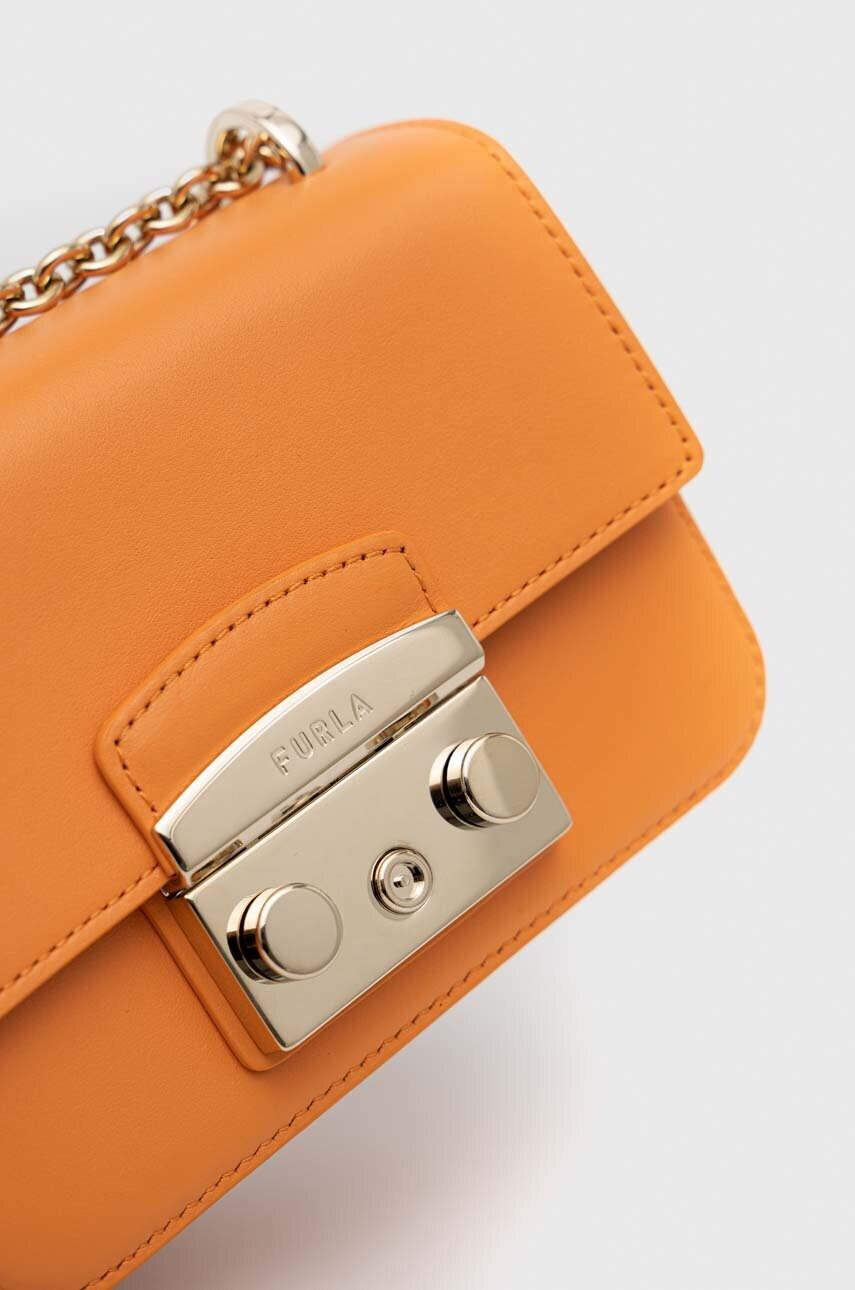 Furla Кожена чанта Metropolis - Pepit.bg