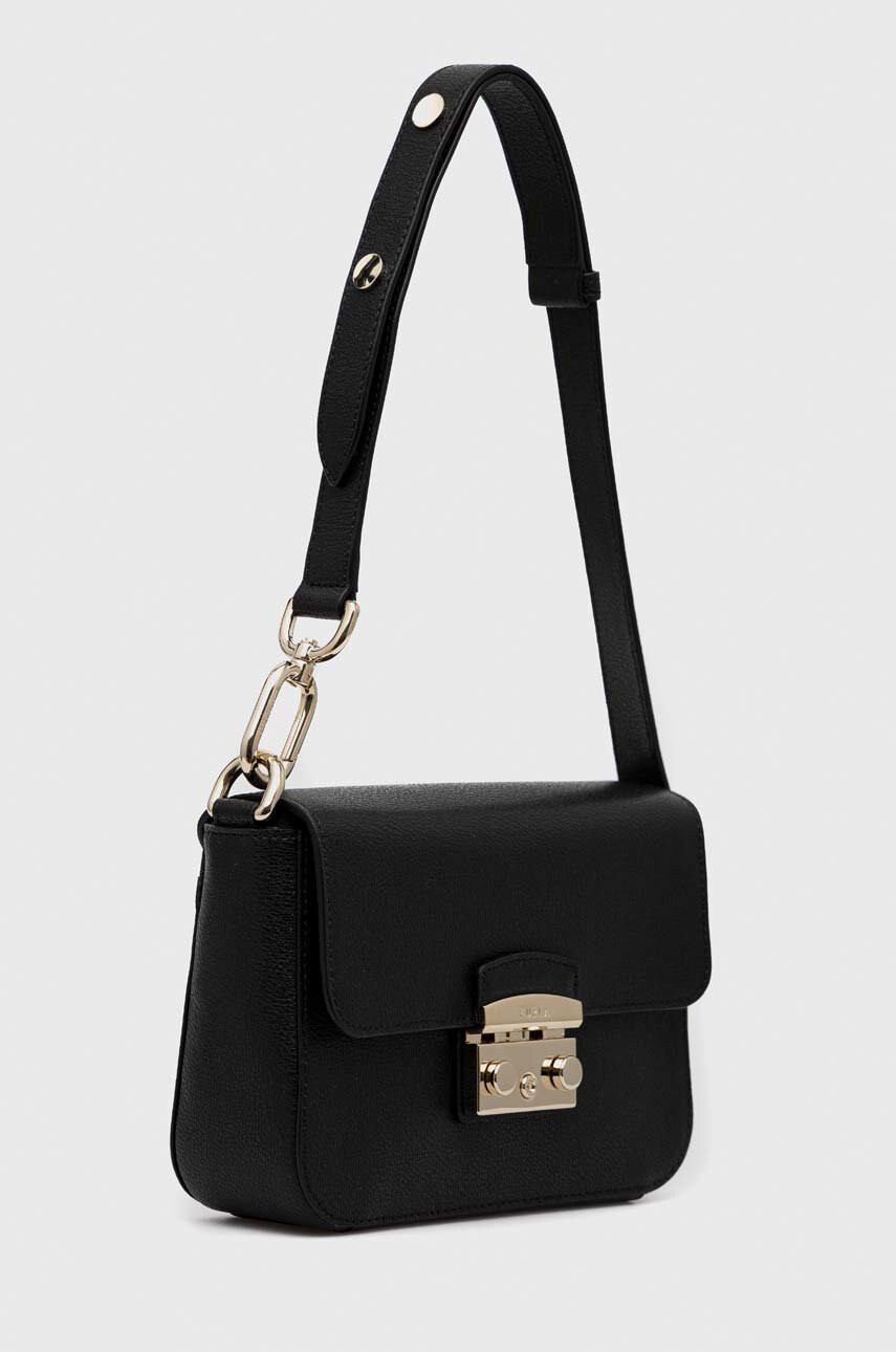 Furla Кожена чанта Metropolis - Pepit.bg