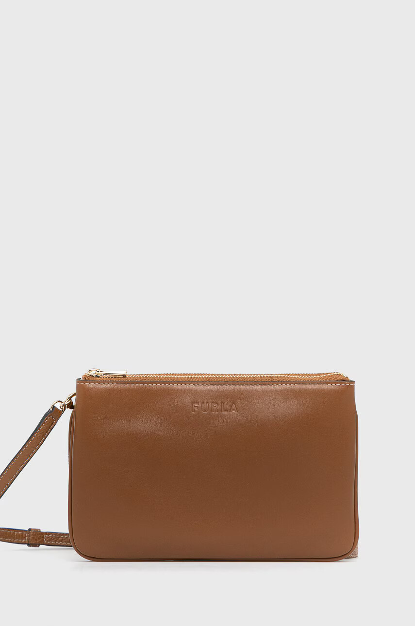 Furla Кожена чанта Miastella - Pepit.bg