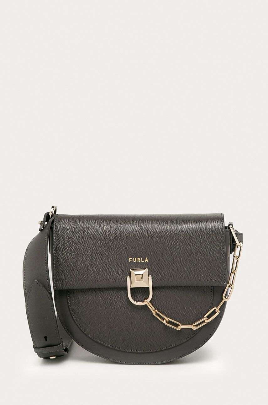 Furla Кожена чанта Mimi - Pepit.bg