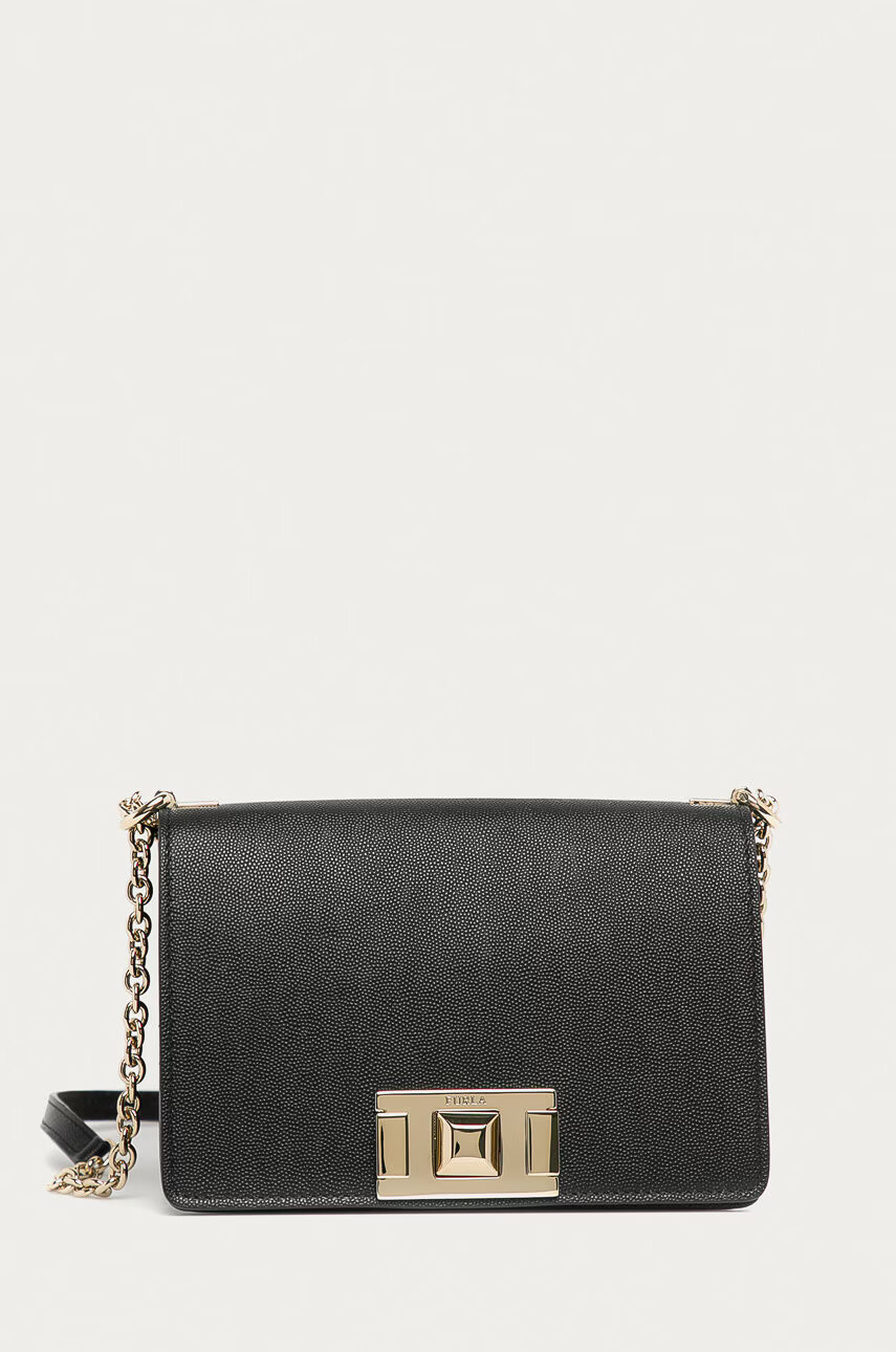 Furla Кожена чанта Mimi - Pepit.bg