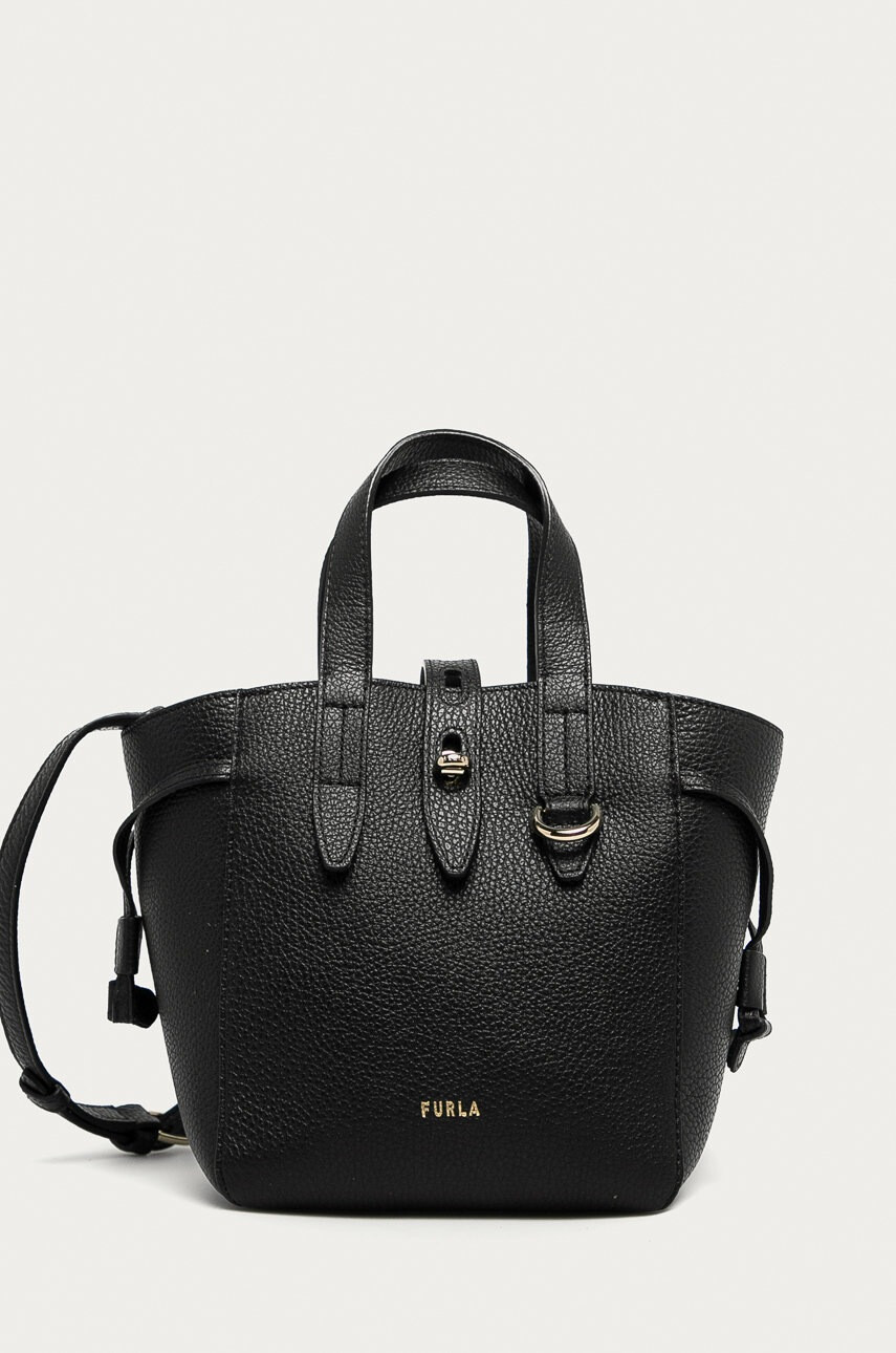 Furla Кожена чанта Net - Pepit.bg
