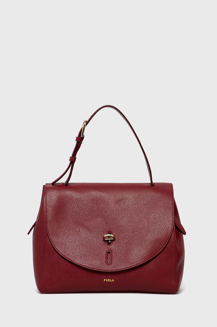Furla Кожена чанта Net - Pepit.bg