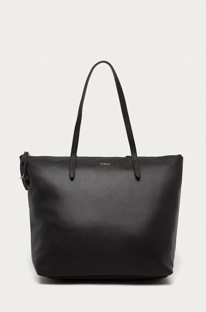 Furla Кожена чанта Net - Pepit.bg