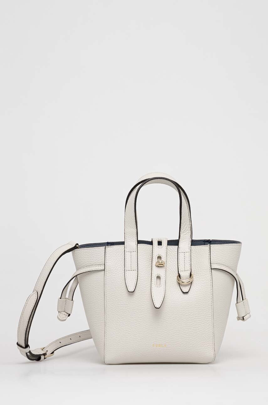 Furla Кожена чанта Net - Pepit.bg