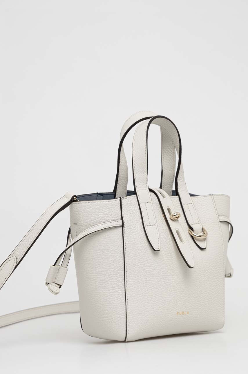 Furla Кожена чанта Net - Pepit.bg