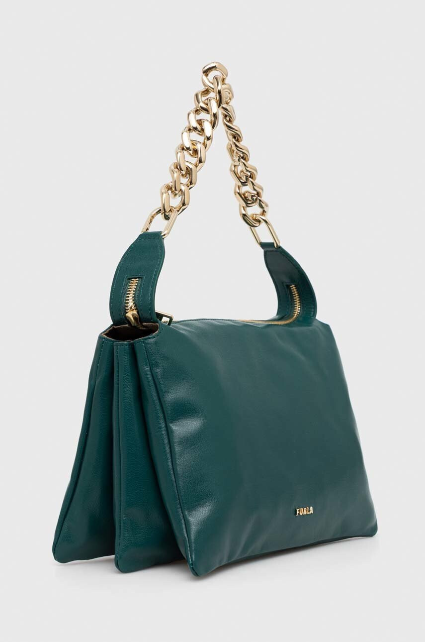 Furla Кожена чанта Piuma - Pepit.bg