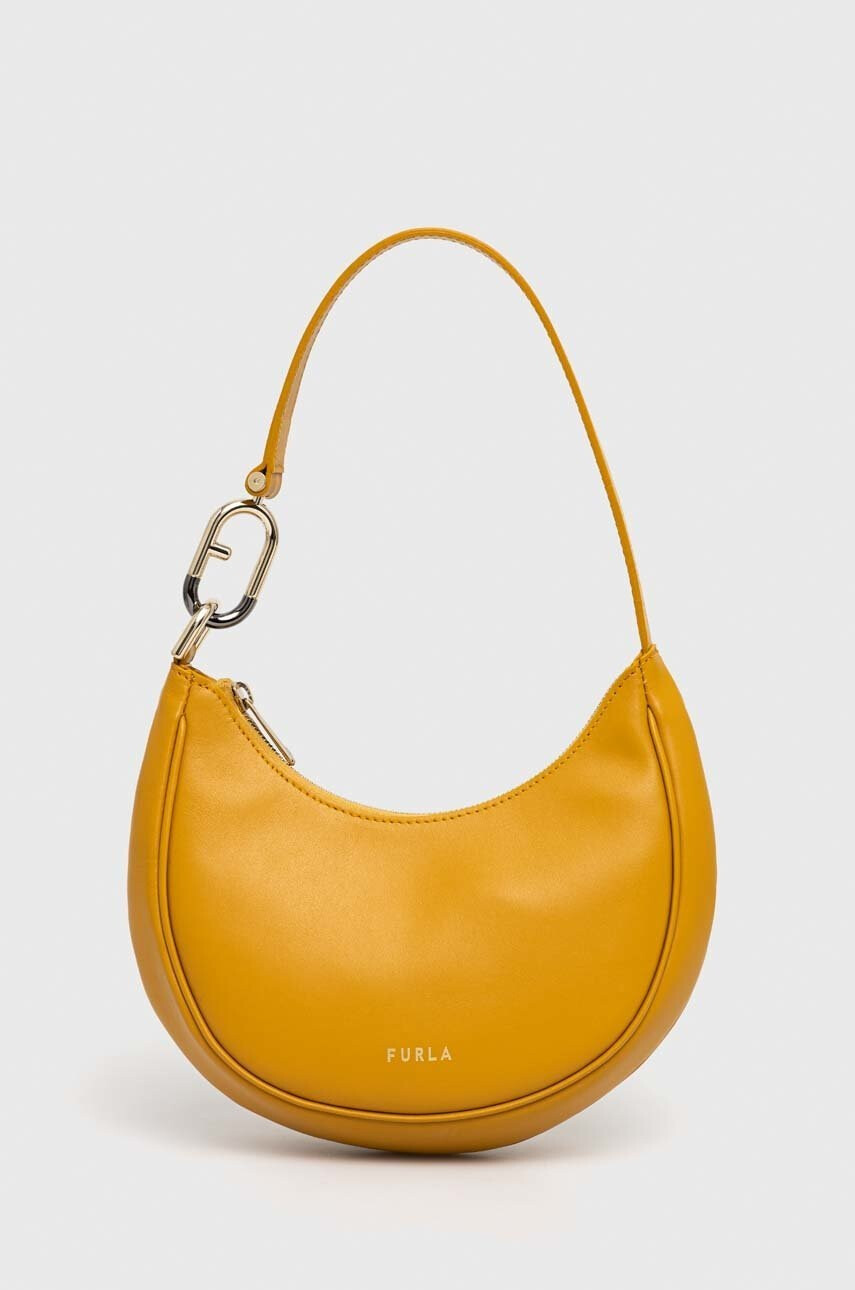 Furla Кожена чанта Primavera в бежово - Pepit.bg