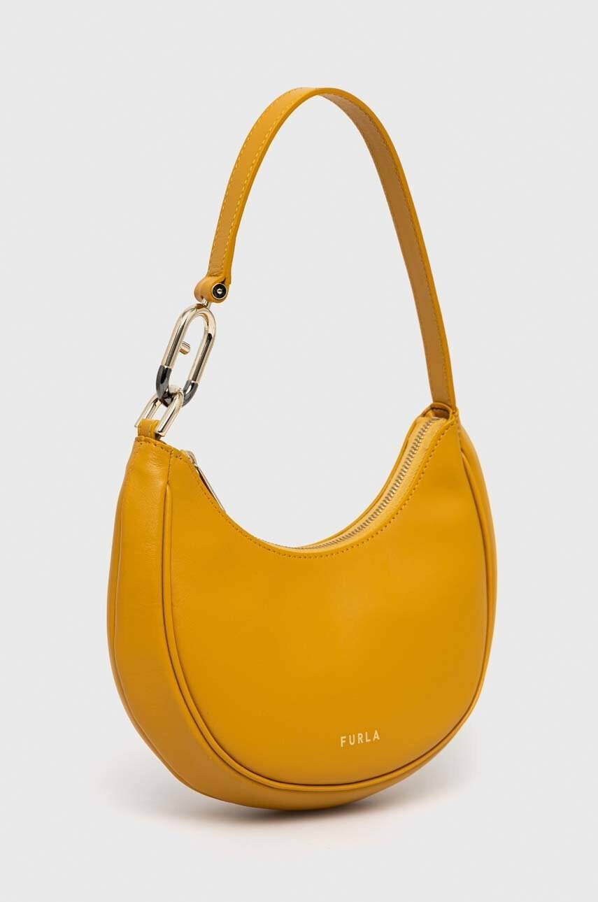 Furla Кожена чанта Primavera в бежово - Pepit.bg