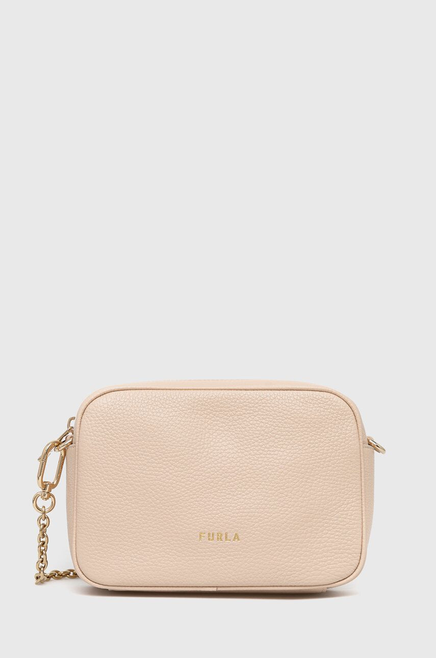 Furla Кожена чанта Real Mini - Pepit.bg