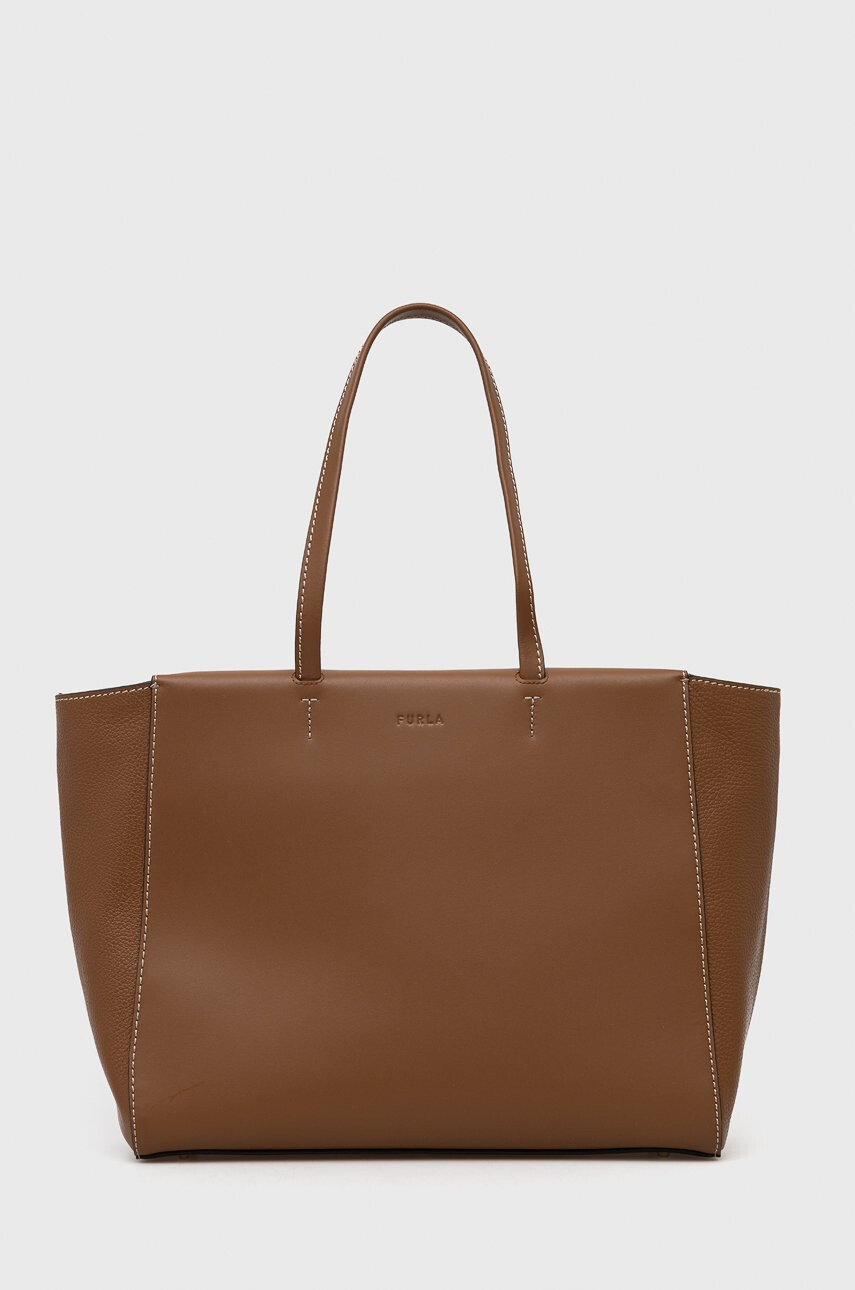 Furla Кожена чанта - Pepit.bg