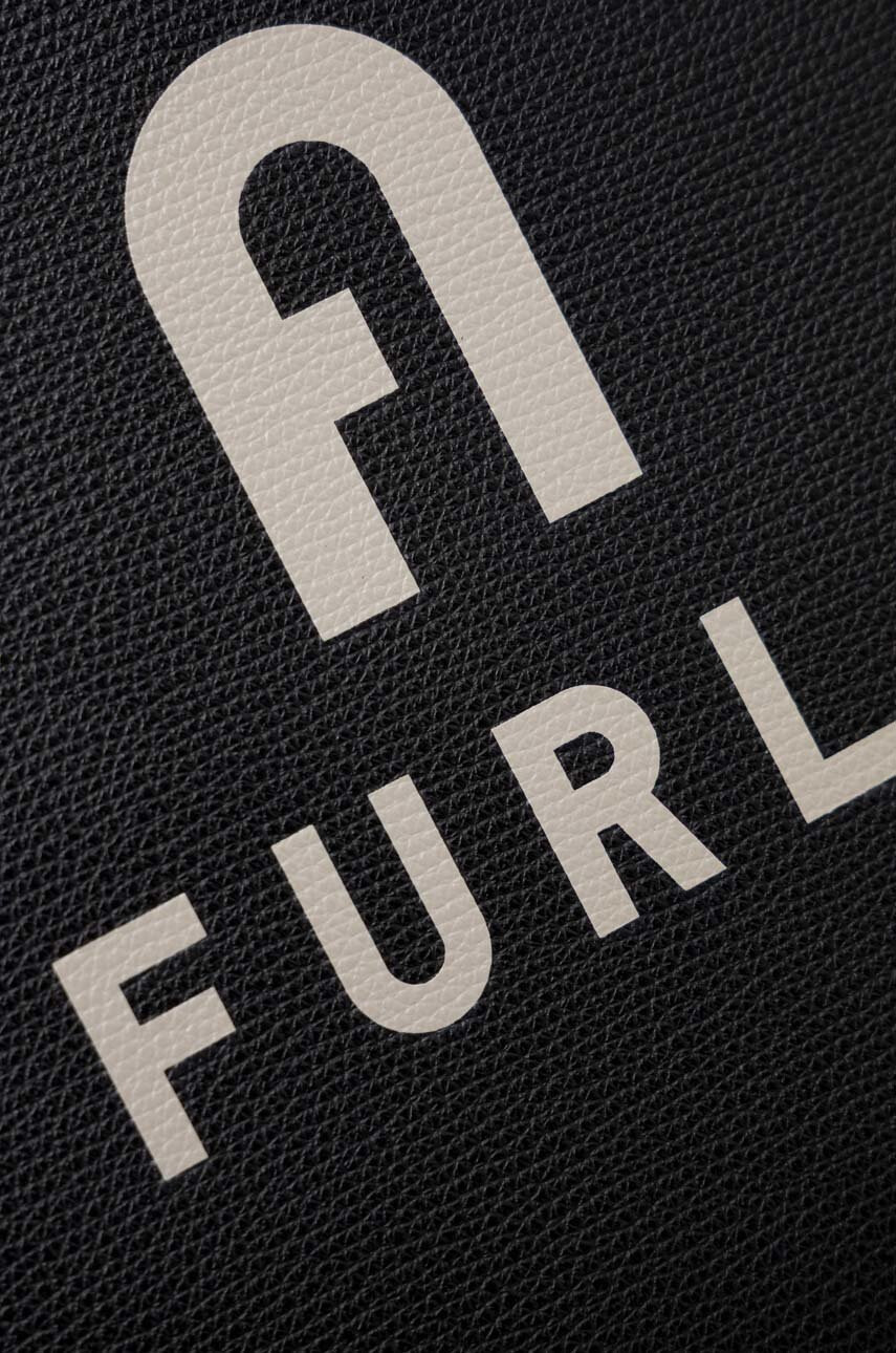 Furla Кожена чанта Varsity - Pepit.bg