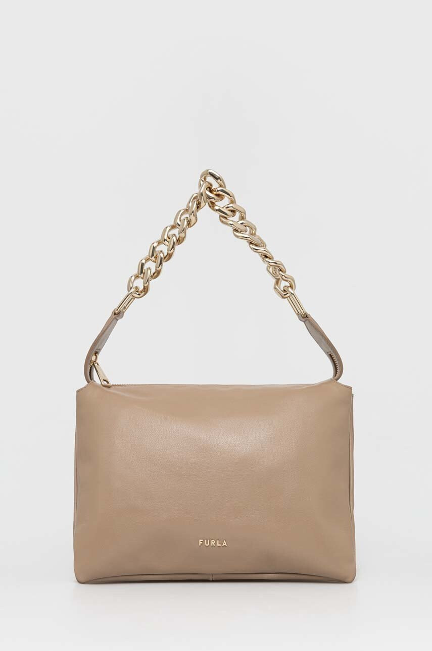 Furla Кожена чанта Vitello Taita - Pepit.bg