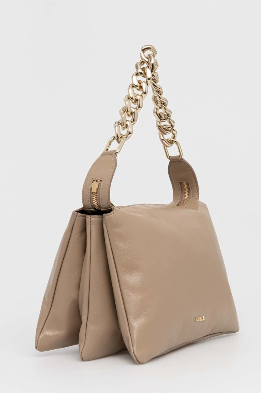 Furla Кожена чанта Vitello Taita - Pepit.bg