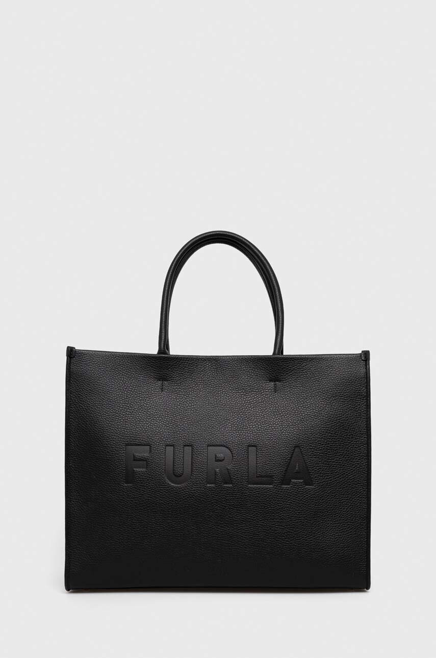 Furla Кожена чанта Wonder - Pepit.bg