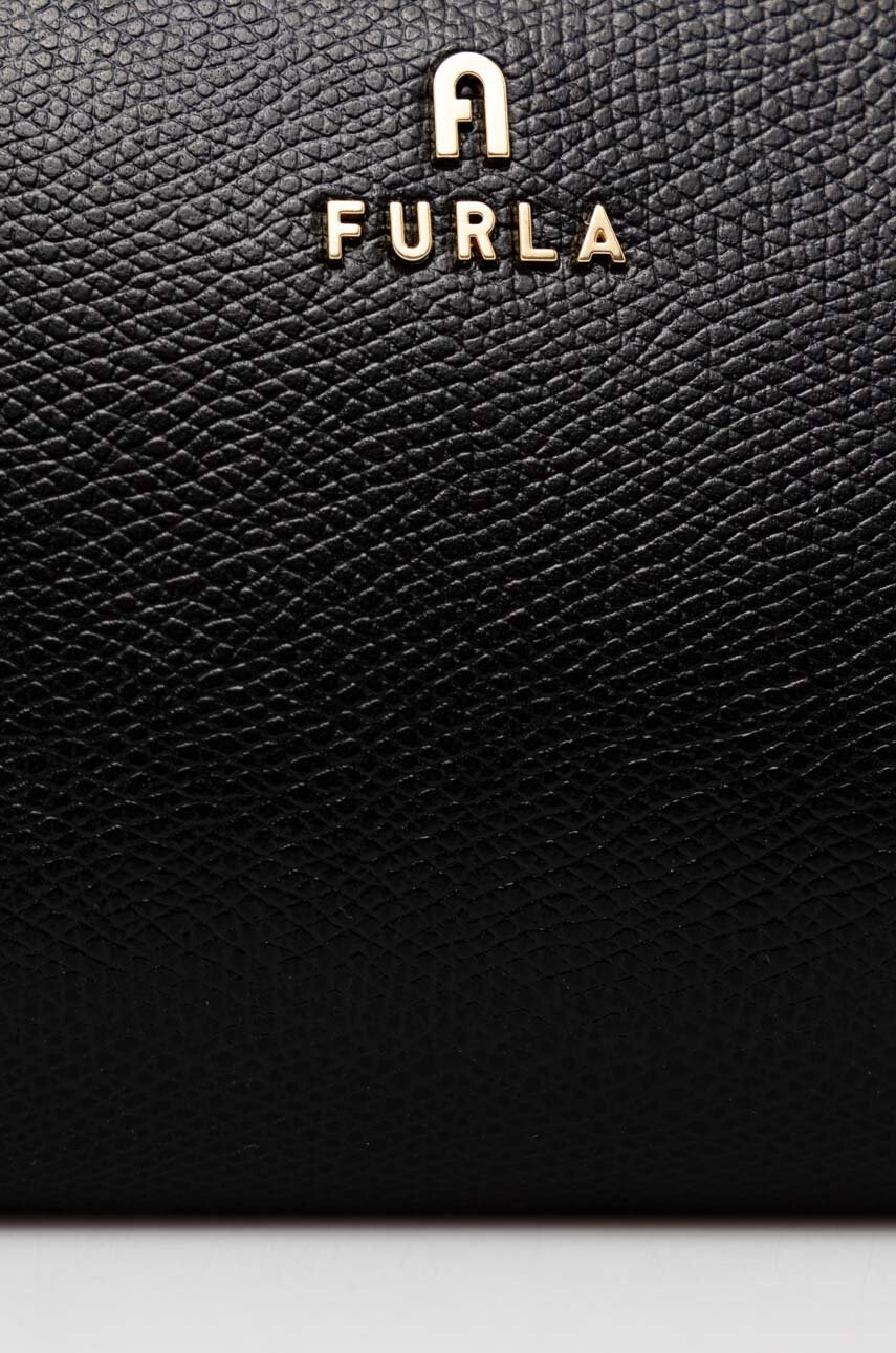 Furla Кожена козметична чанта Ares - Pepit.bg