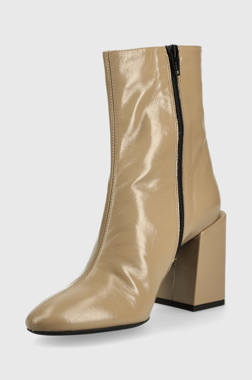Furla Кожени боти Block Boot - Pepit.bg