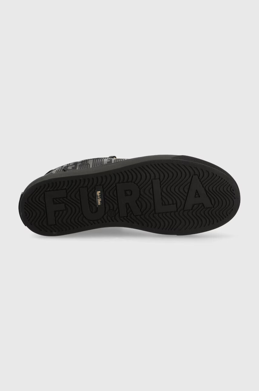 Furla Кожени маратонки Hikaia Low в черно YE51HKL BX0072 O6000 - Pepit.bg
