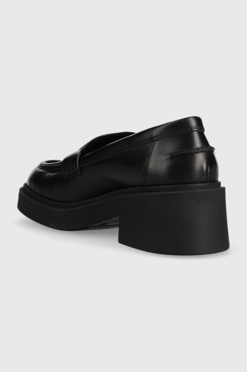 Furla Кожени мокасини College в черно с платформа YF58FCG WU0000 O6000 - Pepit.bg