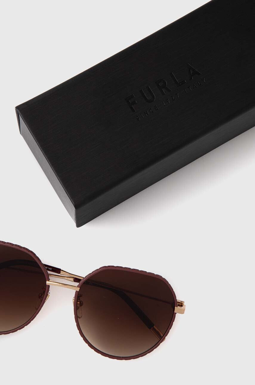 Furla Слънчеви очила в кафяво - Pepit.bg
