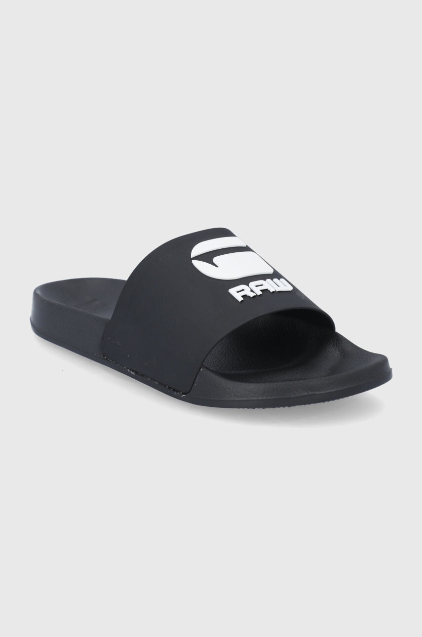 G-Star Raw Чехли мъжки в черно - Pepit.bg