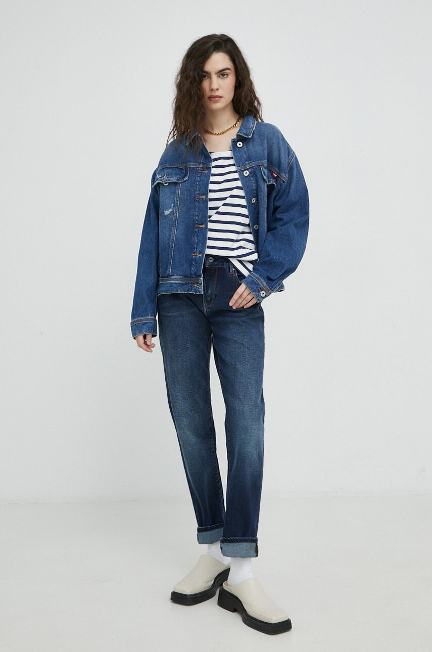 G-Star Raw Дънки Kate с висока талия - Pepit.bg